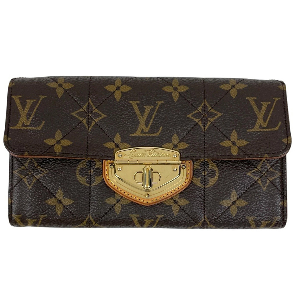 Louis Vuitton Etoile Portefeuille Sarah Long Wallet Monogram Brown